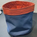 Completed stash bag.
