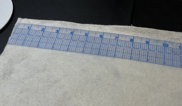 Measure and cut out your fabric