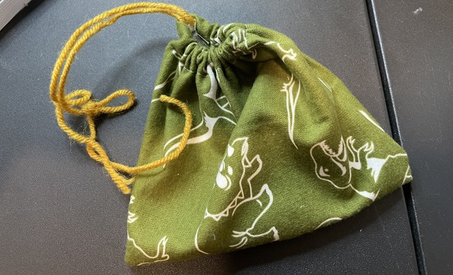 Quick and dirty drawstring bag method