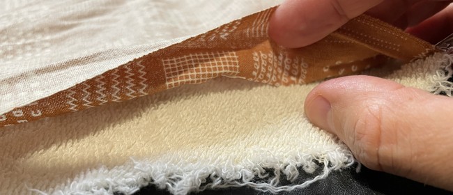 Place the two pieces right side together (RST)