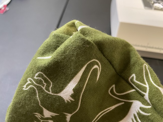 Turn the bag right sides facing out