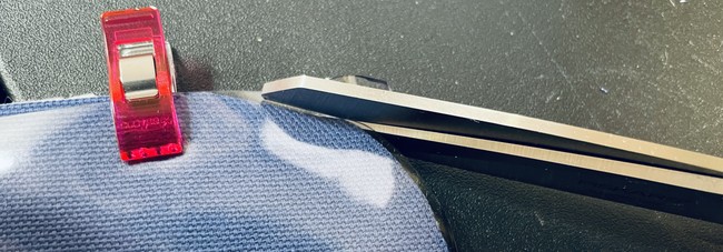 Clip the corners so they are rounded