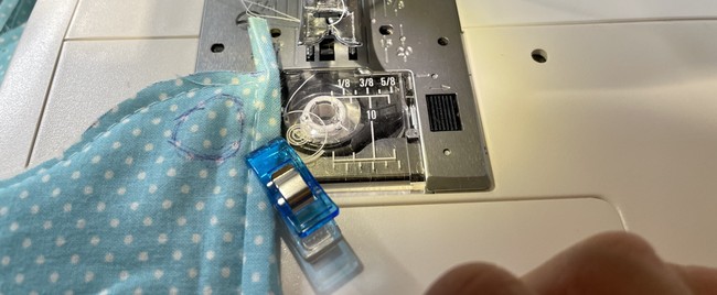 Pin the bias in place