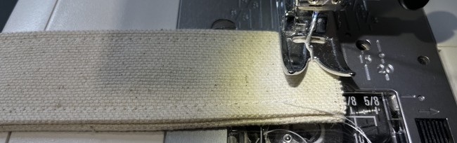 Top stitch with a 1/8” seam allowance around the edges