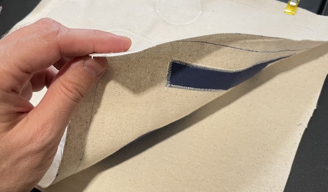 Place the body pieces together right side facing