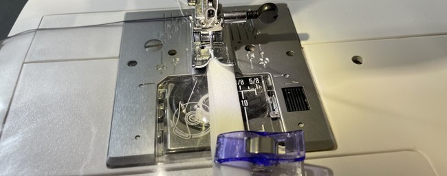 Sew down the other side close to the edge