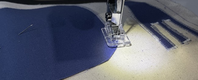 Zig-zag stitch