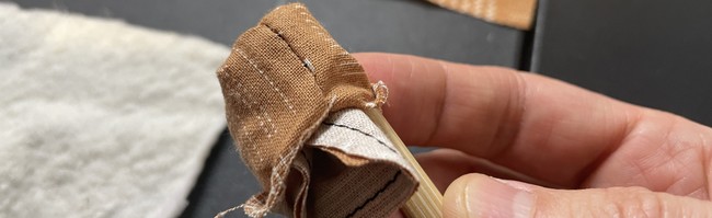 Using a chopstick can make the task easier