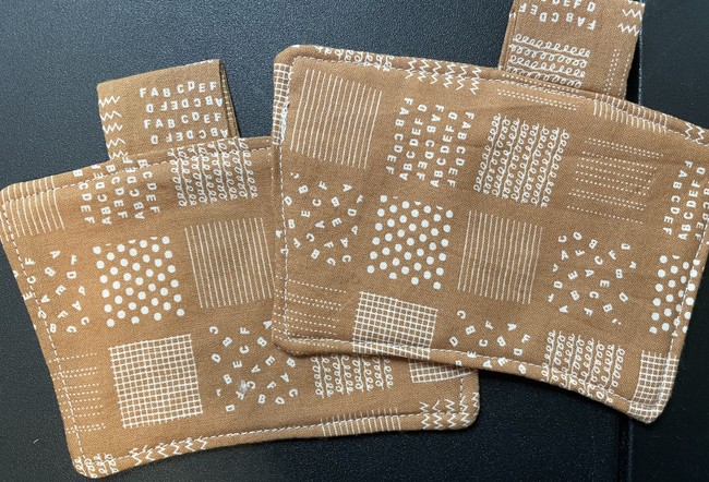 Repeat this process for the other coffee cup sleeve side