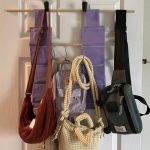 Hanging closet organizer