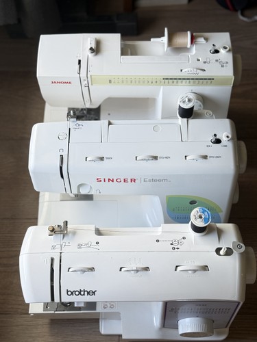 The Janome machine is my daily driver