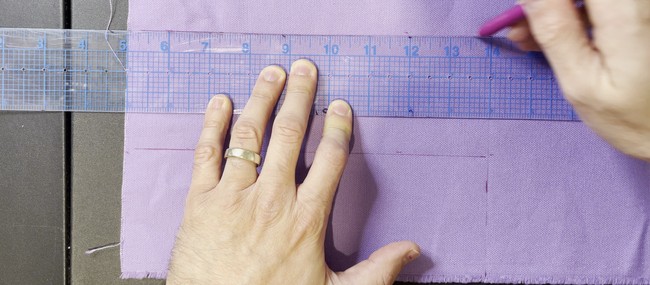 Measure out your main body pieces