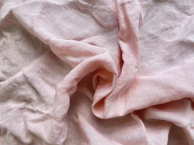 Linen is a natural fabric, like cotton, made from flax